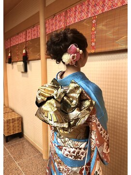 ビューティーサロン コマ(koma) 成人式☆振袖着付け&ヘアメイク