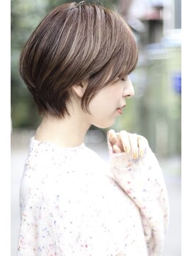 リノ 吉祥寺(Lino kichijoji) 【Lino by U-REALM 林】ナチュラル　マッシュショート　吉祥寺