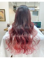 ノチカ(nochika)&nbsp;リアルレッド×グラデーションカラー