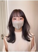 秋のラベンダーグレージュ♪