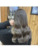 【インナーカラー*】Olive greyge