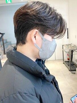 ゼストララ(ZEST Lara) 韓国黒髪マッシュ[メンズカット]