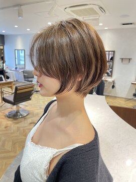 ロンドブルーム 天神大名店(Lond Bloom) 10代20代30代ショートボブ丸みショートマッシュショート似合わせ