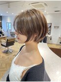 10代20代30代ショートボブ丸みショートマッシュショート似合わせ