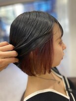 アデプト 北千住店(adept)&nbsp;★ボブ/インナーカラー/チェリーピンク【北千住】