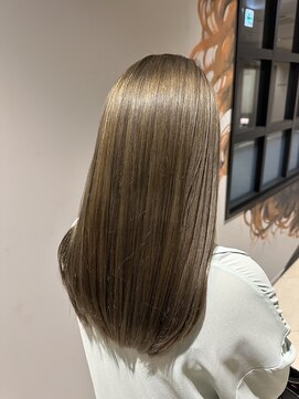 ロウ 町田(ROW) 大人かわいいエギョモリ ミルクティーブラウン ひし形シルエット