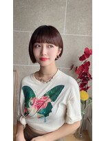 サンド 鹿児島中央(sand)&nbsp;ボブ/黒髪/グレー/韓国ボブ/髪質改善[鹿児島中央駅]