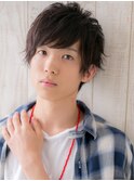 黒髪でこなれ感！フレンチカジュアルショートa新所沢