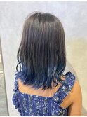 グラデーションカラー×Blue