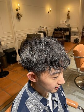 トリコ(trico) ツイストパーマ×ハイライト