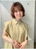 ファッジ風 ショートボブ ウェーブ TheC橋本