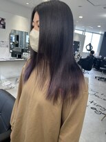 キング 枚方店(K!ng)&nbsp;縮毛矯正髪質改善ハイライトレイヤーカット高槻美容室エクステ