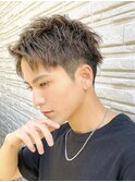 【Hale】ダークアッシュ/ニュアンスパーマNo1249韓国マッシュ