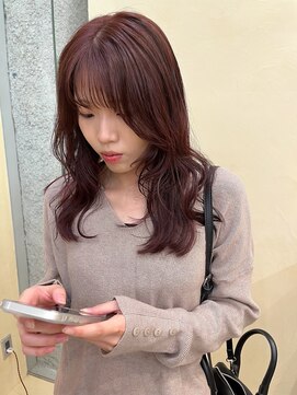 スニュウ(snuw) 韓国ヘア/ピンクラベンダー