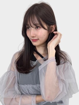 ユーフォリア エヌ 池袋サンシャイン通り店(Euphoria +n) 大人ガーリー　顔まわりがポイント　耳掛けスタイル