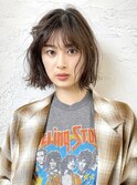 切りっぱなしボブ/ウェーブボブ