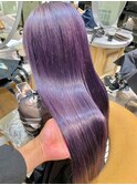 成人式はダブルカラー、インナーカラー♪