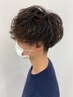 メンズパーマ+カット￥11000