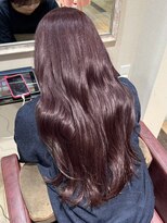 ポイントファイブバイソレイユ 小松店.5 by SOLEIL)&nbsp;ロング髪質改善カシスブラウン