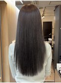 【ラベンダーグレー】#髪質改善#美髪矯正#縮毛矯正