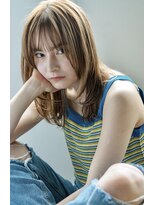 ホーミートウキョウ(HOMIE TOKYO)&nbsp;レイヤーカット/ブリーチ/ハイライト/ダブルカラー/前髪