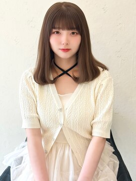 セルカ 新宿(CERCA) 新宿韓国風ブリーチなしダブルカラー/まろみベージュ