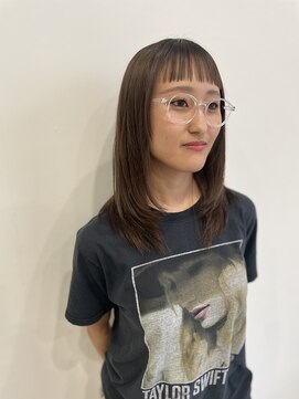 カットアンドトータルビューティ ヴァンキャトル(Cut&Total Beauty VINGT QUATRE) オン眉×フェイスレイヤーcut◎