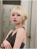 くびれヘア/顔周り/韓国/ボブ/レイヤーカット/前髪/カラー/池袋