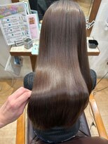カラーサロンビスカリア 相模原エリア 淵野辺駅店(Color salon Biscaria)&nbsp;艶髪フェミニンロング　【髪質改善】