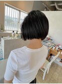 【aslan】沖縄ボブ/暗髪ボブ/縮毛ボブ