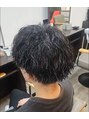 ヘアーズ ベリー 下大利店(hairs BERRY) 濡れ感×束感で、無造作パーマの立体感を最大限に