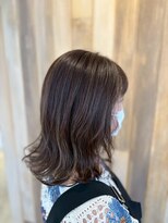 アース 川口店(HAIR&MAKE EARTH)&nbsp;大人可愛い外ハネミディ