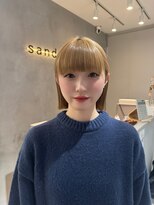 アマトウキョウスマートサロン(AMA TOKYO×Smart Salon) あごラインタッセルボブ