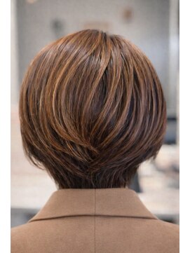 ゆる束感マッシュショート