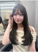 博多美容室/グレージュカラー/ダブルカラー/韓国ヘア