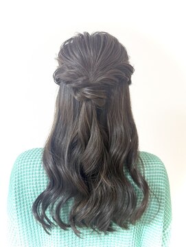 ルート(Ru-t) ゆるふわハーフアップ