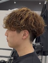 ササ 京都河原町店(33 SASA)&nbsp;ブラウンメッシュ波巻きツイスパ京都四条河原町