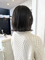 キャアリー(Caary)&nbsp;福山市美容院Caary 透明感ダークグレージュカラー30代40代