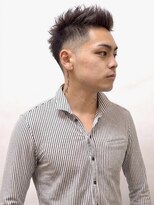 ワンワンオー バーバーショップ 長浜店(@110 BARBER SHOP)&nbsp;フェードスパイキー　フェード/スパイキー/メンズ