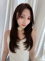 エヌ 大阪梅田茶屋町(enu) 韓国風レイヤーカット