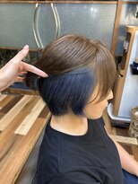 ニーナ 三軒茶屋(nina)&nbsp;ブルーインナーカラー