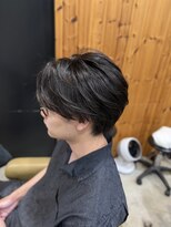 ディッシュ 五反田(dish)&nbsp;メガネに似合う大人のメンズカット☆dish五反田美容室