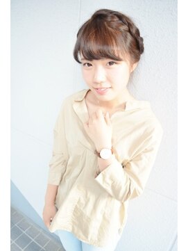 ミューズ 塩釜口店(MUSE) ~muse塩釜口~編み込みアレンジby高瀬