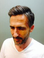 リレーションメンズヘアー(RELATION MEN'S HAIR)&nbsp;ポンパドール／ベリーショート／アッシュブラック