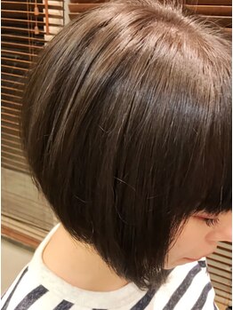 ヘアーアンドスパ エンジェイ(HAIR＆SPA enj)の写真/電子トリートメント使用でダメージレスに艶感UP！ナチュラルな縮毛矯正で憧れのストレートヘアが実現♪