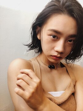 ロマリア 渋谷 渋谷宮益坂(Lomalia) 【Lomalia /渋谷】ヌーディーボブ２　グレージュ　大人ボブ