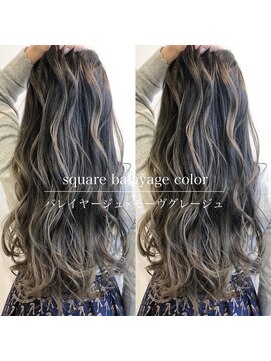 アライブ ハラジュク(ALIVE harajuku) 【ALIVE原宿】大石限定カラー★バレイヤージュシースルーカラー