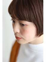 トリッカ 銀座(tricca)&nbsp;丸みショート  流し前髪