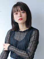 ソラ 表参道(SORA)&nbsp;SORA 阿部》ナチュラルボブディ　切りっぱなしボブ