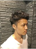 爽やかパーマスタイル